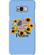 Load image into Gallery viewer, Peace Sign Sunflower Birthday Gift For Girls Phone case