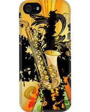 Load image into Gallery viewer, Unique Saxophone Paisley Design Vintage Design Gift For Women Phone case