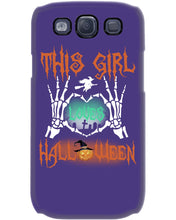 Load image into Gallery viewer, This Girl Loves Halloween Gift For Girls Phone case