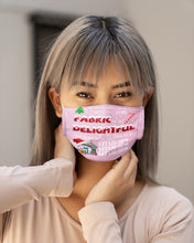 Load image into Gallery viewer, Weather Outside Frightful Sewing Let Us Sew Cloth Face Mask