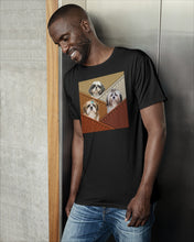 Load image into Gallery viewer, Three Cute Shih Tzu In Bag Gift For Dog Lovers Guys Tee