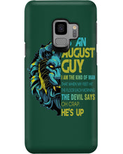 Load image into Gallery viewer, As An August I Am The Kind Of Man Lion Birthday Gift Phone case