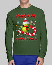 Load image into Gallery viewer, Tennis Players Magical Christmas Snowman Gift For Women Unisex Long Sleeve