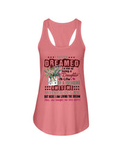 Load image into Gallery viewer, Protea Being A Daughter In Law Of A Freaking Awesome Mother In Law Gift For Women Ladies Flowy Tank