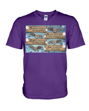 Load image into Gallery viewer, Do What Makes You Happy With Bats Gift For Girls Guys V-Neck