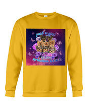 Load image into Gallery viewer, A Girl Loves Yorkshire Terrier Gift For Dog Lovers Sweatshirt