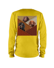 Load image into Gallery viewer, Three Cute Shih Tzu In Bag Gift For Dog Lovers Unisex Long Sleeve