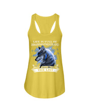Load image into Gallery viewer, Life Is Full Of Disappointment And I Added You To The List Ladies Flowy Tank