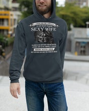 Load image into Gallery viewer, Shes Stubborn Messy And A Brat At Times Black Gift For Husband Hoodie