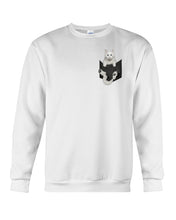 Load image into Gallery viewer, Cat In Your Front Pocket Great Gift For Cat Lovers Sweatshirt