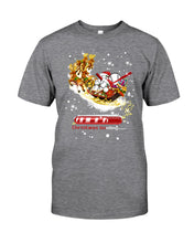 Load image into Gallery viewer, Baseball Xmas Sleigh Loading Gift For Baseball Lovers Guys Tee