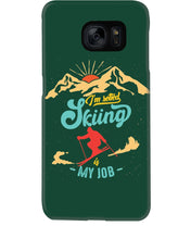 Load image into Gallery viewer, I'm Retired Skiing Is My Job Mountainous Terrain Phone case