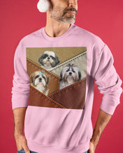 Load image into Gallery viewer, Three Cute Shih Tzu In Bag Gift For Dog Lovers Sweatshirt