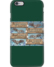 Load image into Gallery viewer, Do What Makes You Happy With Bats Gift For Girls Phone case