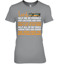 Load image into Gallery viewer, Lord Help Me Be Friendly And Cautions And Kind Gift Ladies Tee