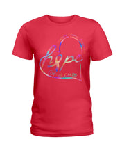Load image into Gallery viewer, Hope For A Cure Multiple Sclerosis Awareness Ladies Tee
