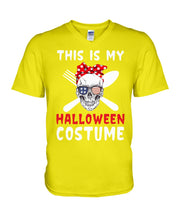 Load image into Gallery viewer, This Is My Halloween Costume Gift For Men Guys V-Neck