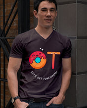 Load image into Gallery viewer, Gift For Occupational Therapist Let's Get Functional Guys V-Neck