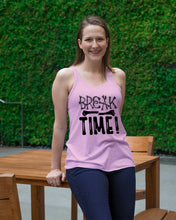 Load image into Gallery viewer, Break Bone Time White Background Gift For Women Ladies Flowy Tank