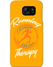 Load image into Gallery viewer, Running Cheaper Than Therapy Gift For Running Lovers Phone case