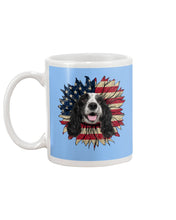 Load image into Gallery viewer, English Cocker Spaniel US Sunflower Gift For Dog Lovers Mug