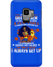 Load image into Gallery viewer, December Superwoman Life Has Knocked Me Down Birthday Meaningful Gift Phone case