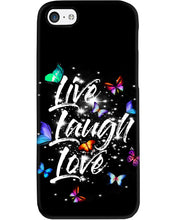 Load image into Gallery viewer, Butterfly Live Laugh Love Gift For Lover Phone case