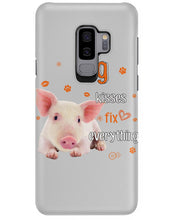 Load image into Gallery viewer, Pig Kisses Fix Everything Gift For Pig Lovers Phone case