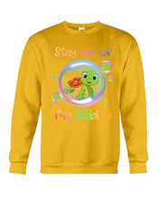 Load image into Gallery viewer, Vintage Funny Stay Out Of My Bubble Gift For Turtle Lovers Sweatshirt