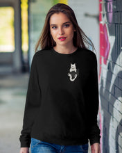 Load image into Gallery viewer, Cat In Your Front Pocket Great Gift For Cat Lovers Sweatshirt