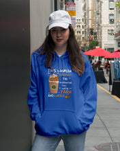 Load image into Gallery viewer, The Quarantine Time With Yarn And Coffee Gift For Women Hoodie