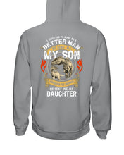 Load image into Gallery viewer, God Sent Me My Son And My Daughter Custom Design Hoodie