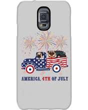 Load image into Gallery viewer, America 4th Of July Truck Pug Gift For Dog Lovers Phone case