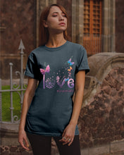 Load image into Gallery viewer, Love Butterflies Grandma Life Gift For Grandma Guys Tee