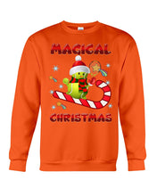 Load image into Gallery viewer, Tennis Players Magical Christmas Snowman Gift For Women Sweatshirt