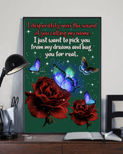 Load image into Gallery viewer, Butterfly Calling My Name Gift For Lover Vertical Poster