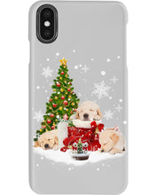 Load image into Gallery viewer, Funny Golden Retrievers Sleep In Red Boots Gift For Dog Lovers Phone case