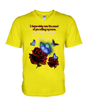 Load image into Gallery viewer, Butterfly Calling My Name Gift For Lover Guys V-Neck