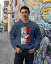 Load image into Gallery viewer, Baseball Peaceful Love Gift For Baseball Lovers Sweatshirt