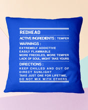 Load image into Gallery viewer, Sorry This Guy Is Already Taken By A Smart And Sexy Redhead Gift For Men Pillow Cover