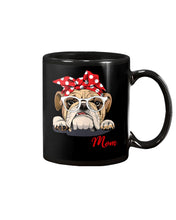 Load image into Gallery viewer, Black Phone Case Bulldog Mom Gift For Bulldog Lovers Mug