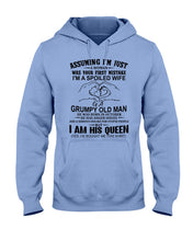 Load image into Gallery viewer, A Spoiled Wife Of An October Grumpy Old Man Birthday Meaningful Gift Hoodie