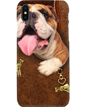 Load image into Gallery viewer, Bulldog In Cool Tote Bag Gift For Dog Lovers Phone case
