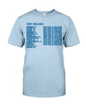 Load image into Gallery viewer, Pinpoint The Location In The Space Blue Guys Tee