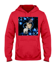 Load image into Gallery viewer, Lovely Phone Case Twinkling Blue Heart Gift For Goat Lovers Hoodie