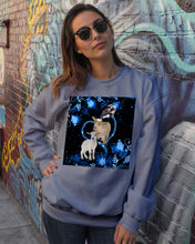 Load image into Gallery viewer, Lovely Phone Case Twinkling Blue Heart Gift For Goat Lovers Sweatshirt