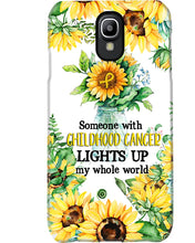 Load image into Gallery viewer, Someone With Childhood Cancer Lights Up My Whole World Trending Phone case