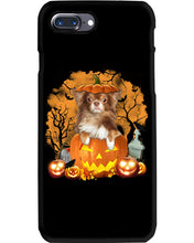 Load image into Gallery viewer, Chihuahua Book Pumpkin Halloween Gift For Dog Lovers Phone case