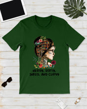 Load image into Gallery viewer, Nerdy Dirty Inked And Curvy Funny Gift For Friends Guys Tee