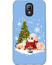 Load image into Gallery viewer, Funny Golden Retrievers Sleep In Red Boots Gift For Dog Lovers Phone case